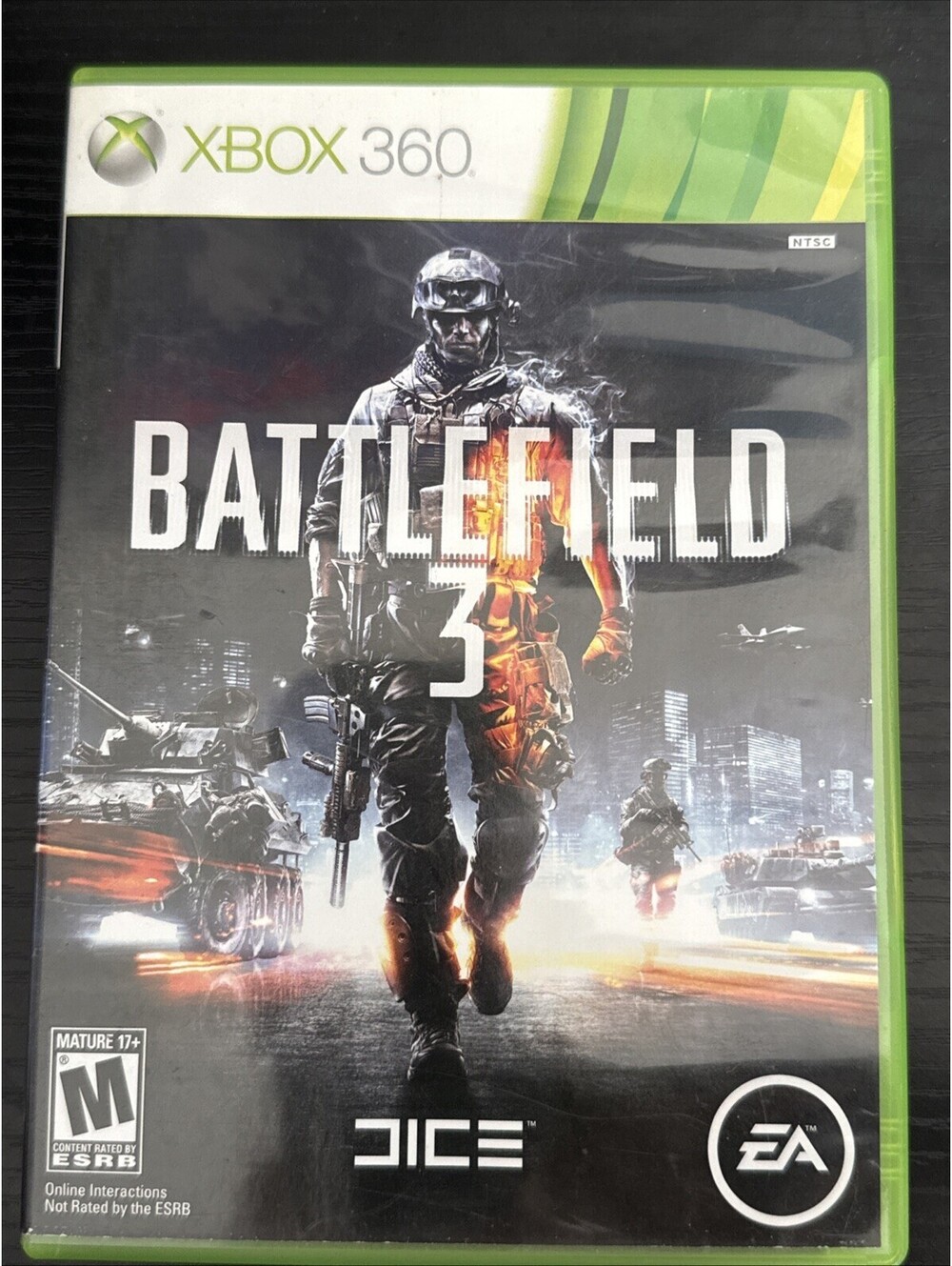 Battlefield 3 (Microsoft Xbox 360, 2011)
